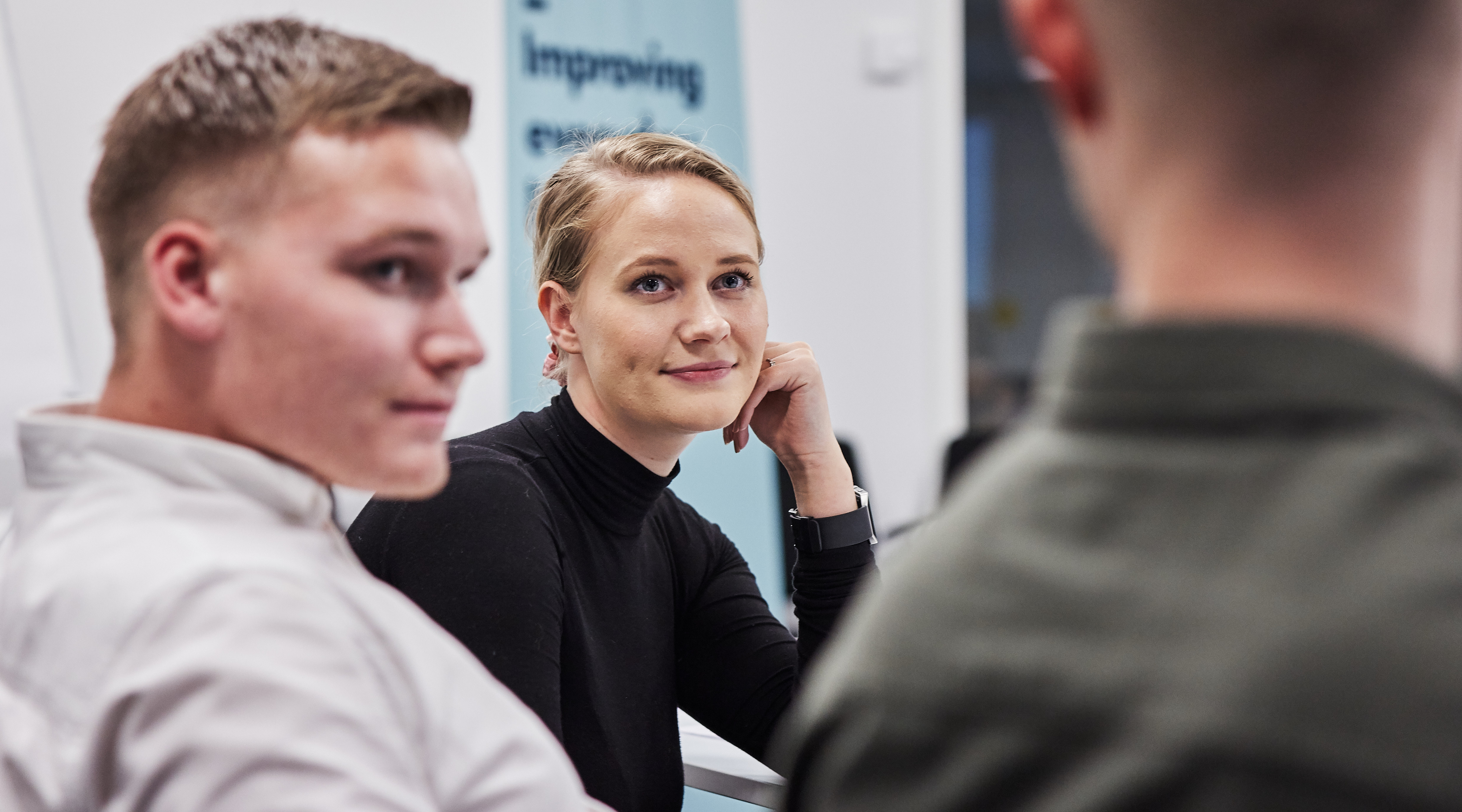 Studerende til workshop om læring og personlig udvikling